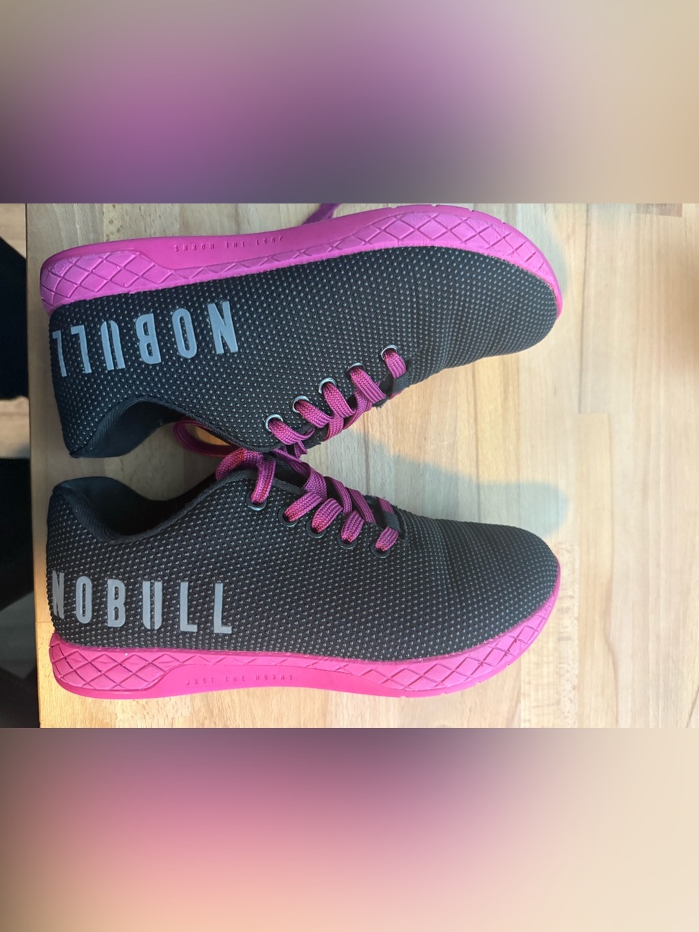 NOBULL Black & Pink Training Shoes – Women’s 6.5